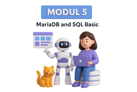 Praktik Membuat Tabel Buku